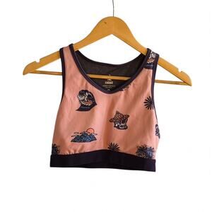 Rabbit Utili Bra-Vo Sports Bra MD Coral Cloud